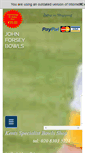 Mobile Screenshot of johnforseybowls.co.uk